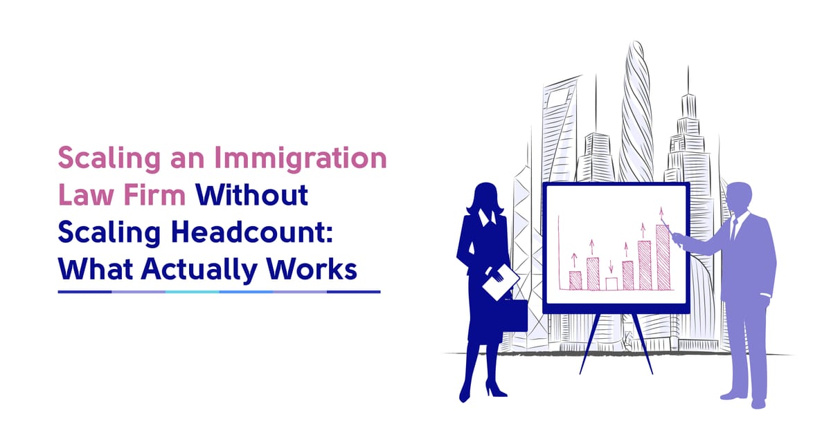 Scaling an Immigration Law Firm Without Scaling Headcount: What Actually Works